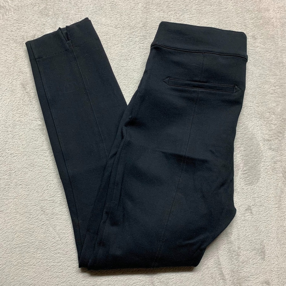 Spanx The Perfect Pant Backseam Skinny Pants‎ Women M Black Stretch Ankle 20251R